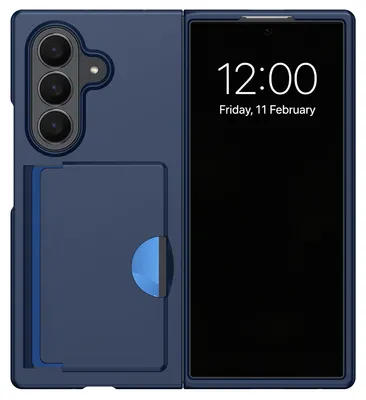 Image de Coque arrière imoshion pour Samsung Galaxy Z Fold 8 Ultra - Bleu foncé