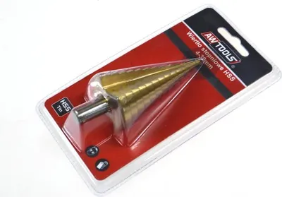 Productafbeelding van Awtools Trapschacht met stapsgewijde boordiameters, HSS-TiN / 4-39 mm