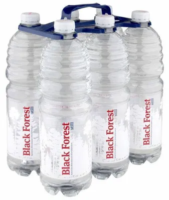 Immagine prodotto di Black Forest - Acqua minerale naturale, 6 x 1 l (deposito cauzionale incluso)