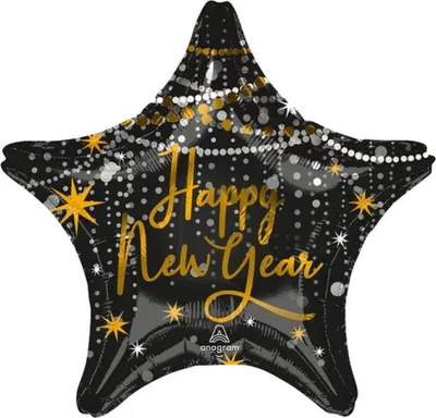 Immagine prodotto di Buon Anno Nuovo - Palloncino in foil da 43 cm
