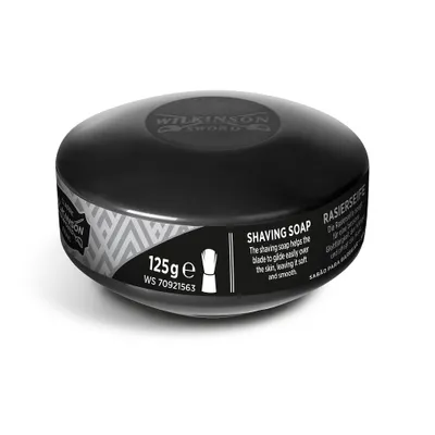 Immagine prodotto di Sapone da barba in barattolo Wilkinson Sword, molto efficace e adatto a tutti i tipi di pelle, 125g