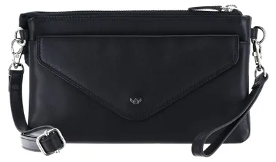 Productafbeelding van Golden Head Leer polstasje schoudertas Polo RFID Protect Mini-Tasche 8216 Schwarz zwart