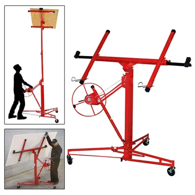 Produktbild von ISOISL Plattenheber bis 325 cm, 68 kg Traglast, Gipskarton-Deckenheber für Trockenbau