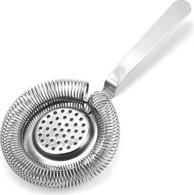 Produktbild von Cocktail Strainer, Barsieb, 21CM Cocktail Edelstahl-Bar-Sieb, Barsieb aus Edelstahl, Barkeeper Sieb, Professionelle Filter Tool fš¹r Barkeeper Restaurant und Partys