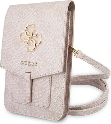Obrázok produktu pre Guess kabelka Sachet kabelka cez rameno Elegantné s logom Pink