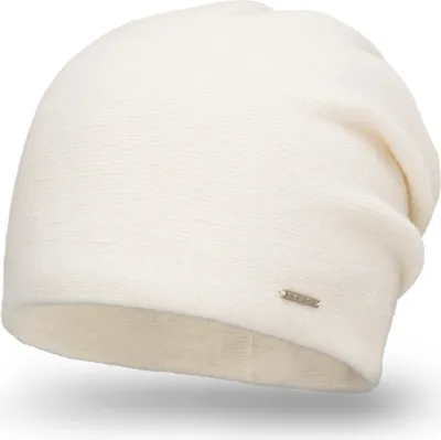 Produktbild von Vivisence Damen Beanie Mütze Winter Aus Warmem Wollgarn Klassische Herbst Wintermütze Gemütlich Mit Perfekter Passform Drei Falten Am Rücken Innenfutter Extra Komfort Modell 7085, Ecru,Einheitsgröße