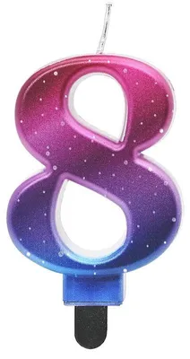 Image de Bougie numéro 8 Night Sky