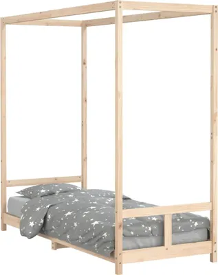 Image de vidaXL Lit d'enfant 80x200 cm pin massif