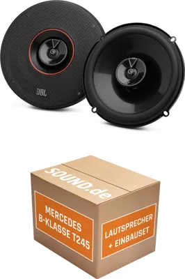 Produktbild von Lautsprecher Boxen Einbaupaket vorne JBL Club3 64 passend für Mercedes B-Klasse T 245 | 180W MAX hoher Wirkungsgrad