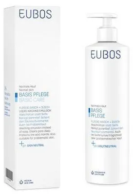 Obrázek produktu pro Eubos Basic Care Liquid Wash + Shower, dávkovač 400 ml