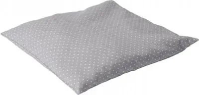 Image de Grapeseed Coussin Chauffant Classico - 27 x 25 cm - Gris clair avec boules blanches