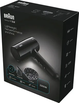 Produktbild von Braun Haartrockner 2200W iontec - Föhn mit Diffusor und Ionentechnologie