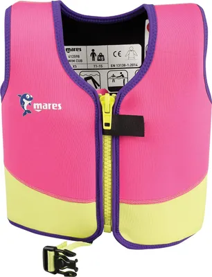 Mares Kinder Schwimmweste Schwimmhilfe pink