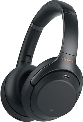 Image de Sony WH-1000XM3 Casque sans fil Bluetooth à réduction de bruit Noir