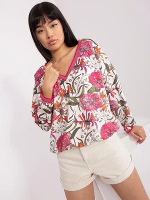 Zdjęcie produktu dla Rue Paris Bluzka damska Sophia ecru L/XL