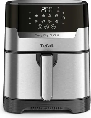 Obrázek produktu pro Tefal Easy Fry & Gril EY505D15 fritéza Jedna 4,2 l Samostatná 1550 W Horkovzdušná fritéza Nerez s