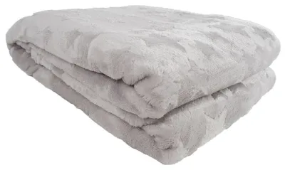 Produktbild von Couchdecke mit Herzen/Sternen 150 x 200 cm Flanell Wohndecke