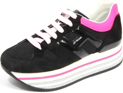 Produktbild von H4280 sneaker donna HOGAN H422 woman shoes black