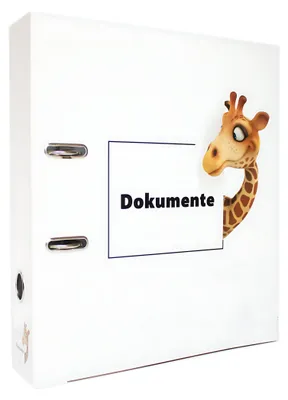 Produktbild von ADINA Motivordner Dokumente (Giraffe)