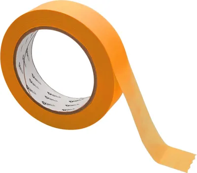 Produktbild von ARLI 1x Kreppband Goldband 30 mm x 50m Acrylat Abdeckbänder ECO für Maler und Lackierer