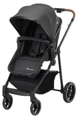 Produktbild von Bebeconfort Haze Trio Lux, Baby Kinderwagen 3 in 1 mit Kindersitz (i-Size), 0–4 Jahre (max. 22 kg), 2-in-1 Sitzeinheit, Liegeposition, Mineral Graphite
