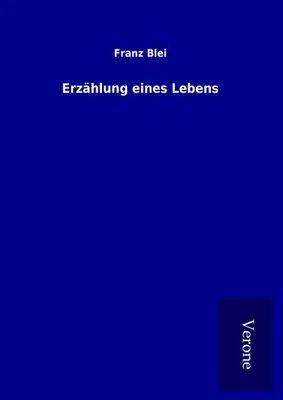 Produktbild von Erzählung eines Lebens