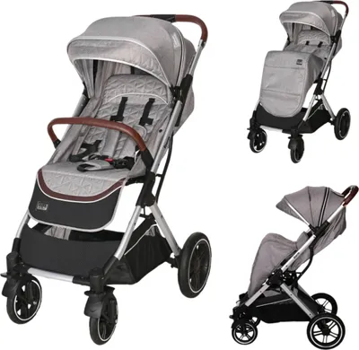 Obrázok produktu pre Kočík Lorelli STORM + otoman OPALINE GREY