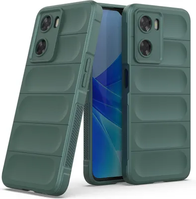 Produktbild von OPPO A57 4G Hülle, Weich TPU Silikon Stossfest Anti-rutsch Schutzhülle für OPPO A57 4G Grün