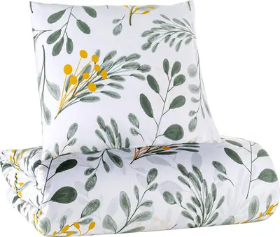 Immagine prodotto di Biancheria da letto in cotone Floranc Dimensioni: 135x200 + 80x80 cm
