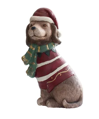 Produktbild von Deko Hund Dackel Teckel Terrier Bulldogge Dogge Garten Tier Figur Skulptur