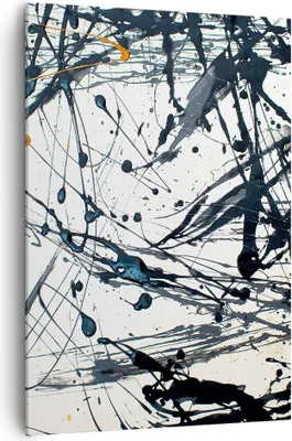 Produktbild von Bild auf Leinwand - Leinwandbild - Einteilig - Abstraktion modern - 70x100cm - Wand Bild - Wanddeko - Wandbilder - Leinwanddruck - Wanddekoration - Leinwand bilder - Wandbild - PA70x100-3442
