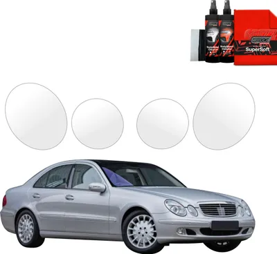 Obrázek produktu pro ochranná fólie 4v1 Grizz Protector pro světlomety - Mercedes Benz třídy E W211 Sedan (2002-2009)