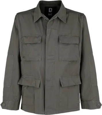 Produktbild von Brandit Übergangsjacke Herren BDU Twill Jacket oliv Basics 100% Baumwolle S