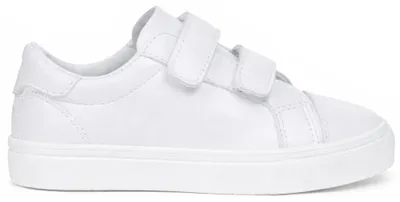 Produktbild von Kinder Kunstleder Sneaker Klettverschluss Freizeitschuhe Weiß Fabriano Gr.21
