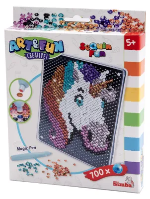 Produktbild von Art & Fun Sequin Einhorn