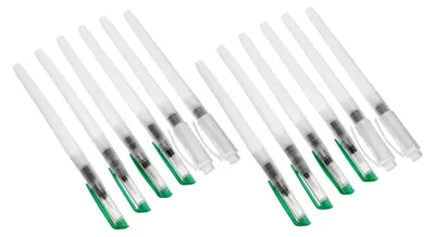 Produktbild von 12 Stück Nachfüllbare Aquarellstifte mit Wasserpinsel für Malerei und Kalligrafie
