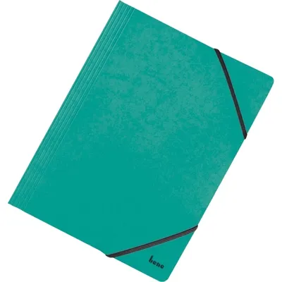 Produktbild von Eckspannmappe A4 390g/qm Karton grün