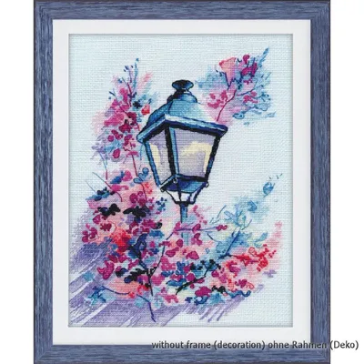 Immagine prodotto di Set per punto croce "Luce della sera", schema contato, 24x18cm