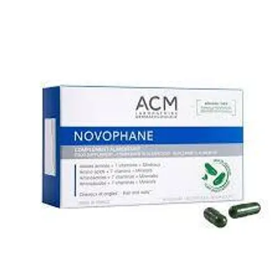 Produktbild von ACM Novophane Haare und Ngel Kapseln, 180 Kapseln