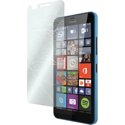 Produktbild von 1er-Pack PhoneNatic Glas-Folie klar  kompatibel mit Microsoft Lumia 640 XL - Panzerglas für Lumia 640 XL