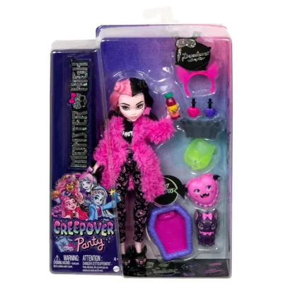 Zdjęcie produktu dla Lalka Monster High Creepover Draculaura