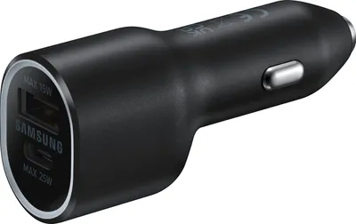 Produktbild von Samsung Kfz-Schnellladegerät 40W EP-L420, Black