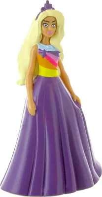 Produktbild von Comansi Barbie Dreamtopia Minifigur Barbie Fantasy Purple Dress 10 cm COMA99146