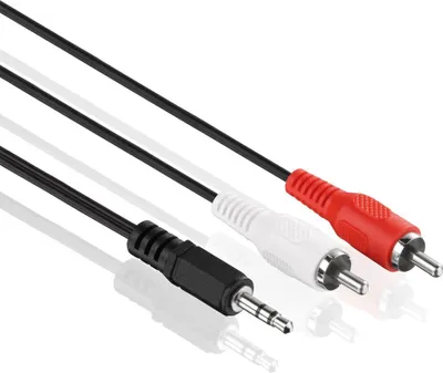 Produktbild von PureLink® - Audio Kabel 2x Cinch auf 3,5mm Klinke, 10,0m