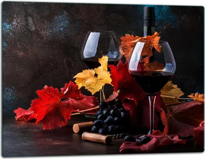 Produktbild von Glasschneidebrett Herdabdeckplatte Glaskeramikkochfeld Universal 52x40 cm Schwarz Wein