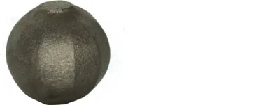 Produktbild von UHRIG Schmiedeeisen Kugel, Eisenkugel rustikal gehämmert Ø 30 mm