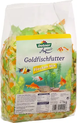 Produktbild von Dehner Aqua Goldfischfutter Flocken-Mix, 1 kg