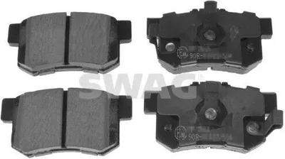 Produktbild von SWAG Bremsbeläge Satz Hinten Bremsklötze für HONDA CR-V IV (RM) 33 10 7113
