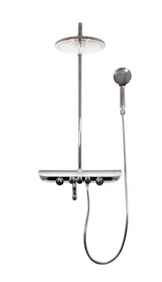 Produktbild von MURRAY Wandduschsäule mit Regal 170 cm aus Solid Surface RAV SLEZAK