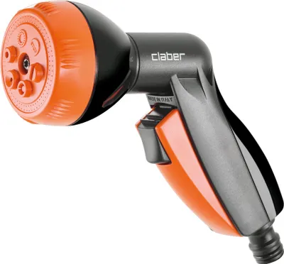 Image de pistolet multifonctions claber® pour l'arrosage du jardin : solution légère et compacte pour votre jardin